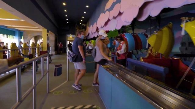 2020 Peter Pan's Flight On Ride Low Light Ultra Hd 4K POV with Queue Magic Kingdom Walt Disney Worl смотреть онлайн