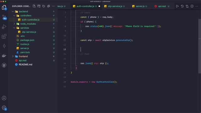 [4] WebRTC Real-time voice chat MERN Complete project in Hindi [ Authentication, OTP ]?? смотреть онлайн