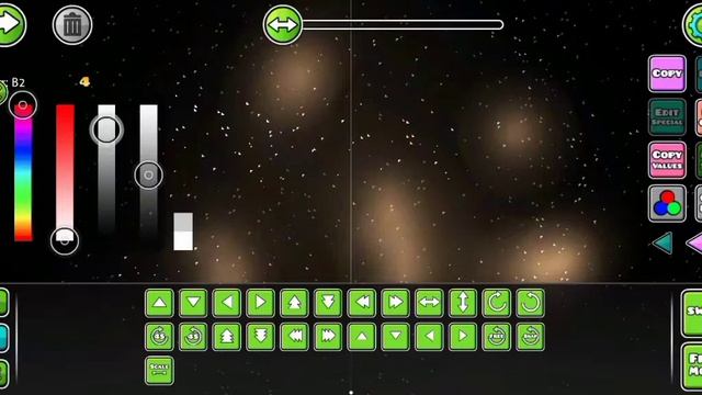 КАК СДЕЛАТЬ КОСМОС В GEOMETRY DASH ? | GMDcolorS смотреть онлайн