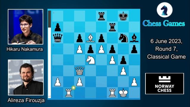 Epic Classical Game | Magnus Carlsen vs Alireza Firouzja | Round 7 Norway Chess смотреть онлайн