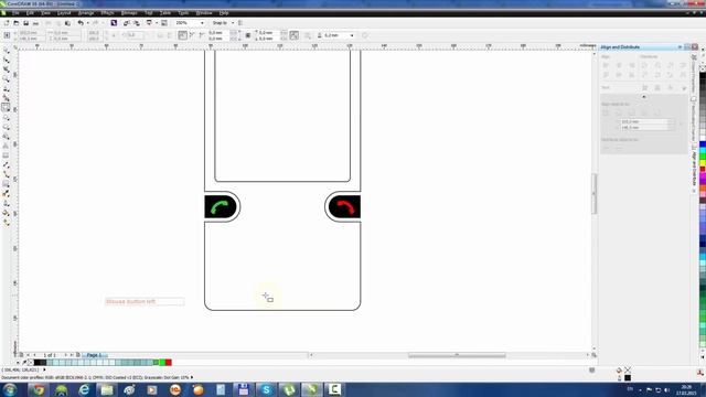 CorelDraw Tutorial: Cell Phone Icon смотреть онлайн