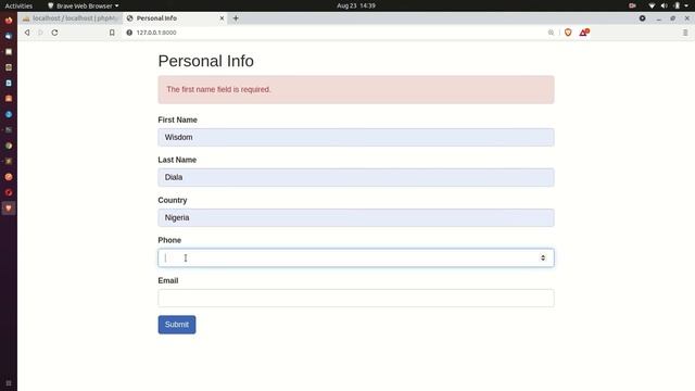 Laravel 8: Code optimization (Using Form Request Class) смотреть онлайн