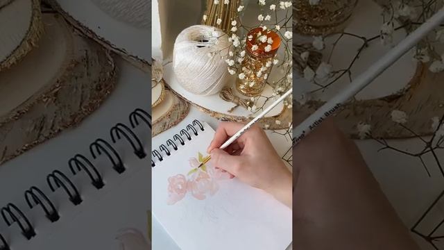 Подарок на 8 марта ?Открытка своими руками ?Туториал как нарисовать букет. Урок рисования смотреть онлайн