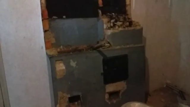 Демонтаж печи .Разобрали печь.Завалили печь смотреть онлайн