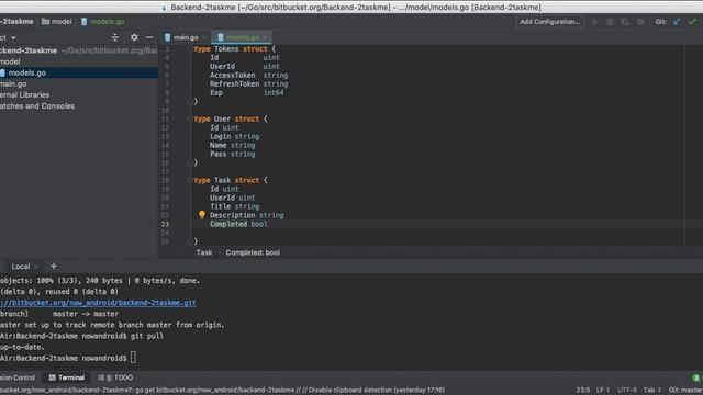 Backend #3. Создание структур(таблиц) в проекте для Postgresql смотреть онлайн