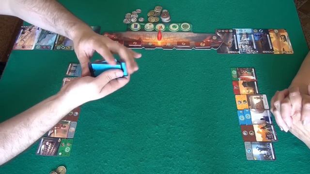 094 7 Wonders Duel играем в настольную игру смотреть онлайн