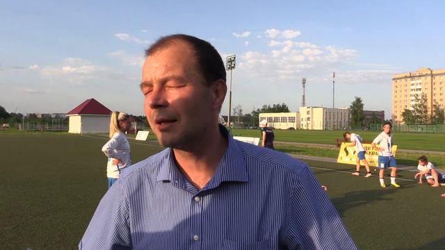 Послематчевое интервью Ласточкина Александра(главный тренер ФК"Надежда-Днепр") смотреть онлайн