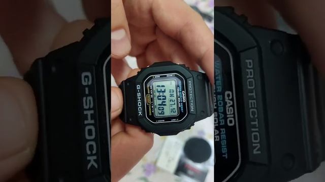 CASIO G 5600UE 1DR Распаковка.
