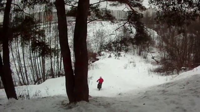 Зима 2015. КР-мото. Митино смотреть онлайн