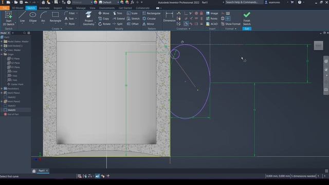 CAD Exercise Making a Cup Autodesk Inventor Professional 2022 смотреть онлайн