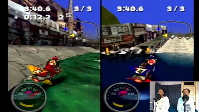 Jet Moto 2 gameplay on PS/PS2 - Good Vintage Gaming смотреть онлайн