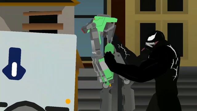 WHAT IF Venom met Batman stick nodes смотреть онлайн