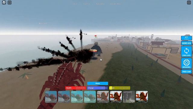 EARLY ACCESS EBIRAH SHOWCASE! (Roblox Kaiju Universe) смотреть онлайн