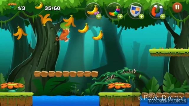 Jungle Monkey Run Level 2 || Android Gameplay for Kids смотреть онлайн