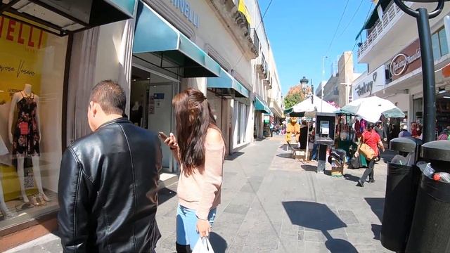 Aguascalientes Mexico - Street Walk 2/2 смотреть онлайн