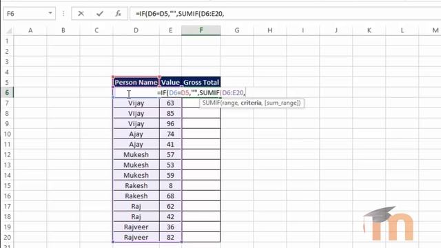 Excel 2013 Tutorial for beginners - SUM by GROUP смотреть онлайн