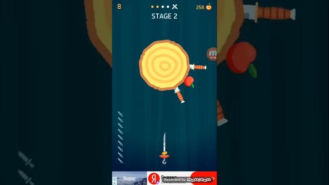 Игра "Knife hit" смотреть онлайн