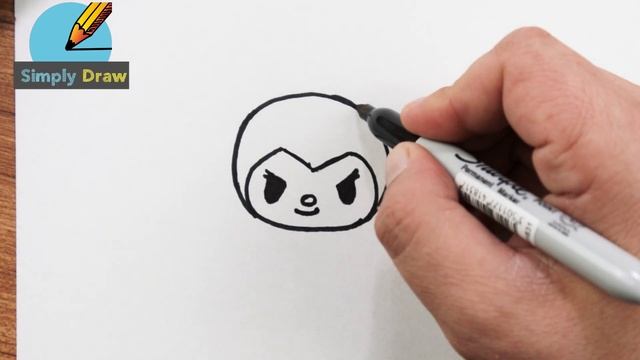 Simply Draw || kuromi drawing sketch смотреть онлайн