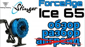 Зимняя катушка Black Side Ice Zeal_Обзор и разбор_