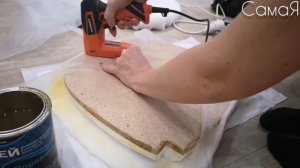 Как обтянуть сиденье стула кожей своими руками