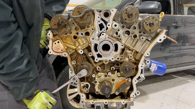 GM 3.6 Timing Chain Replacement - Full replacement how to - Equinox, Impala, CTS, LaCrosse, Colorad смотреть онлайн