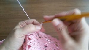 Летний топ с круглой кокеткой.Часть5.Top de verano con yugo redondo.PART5.