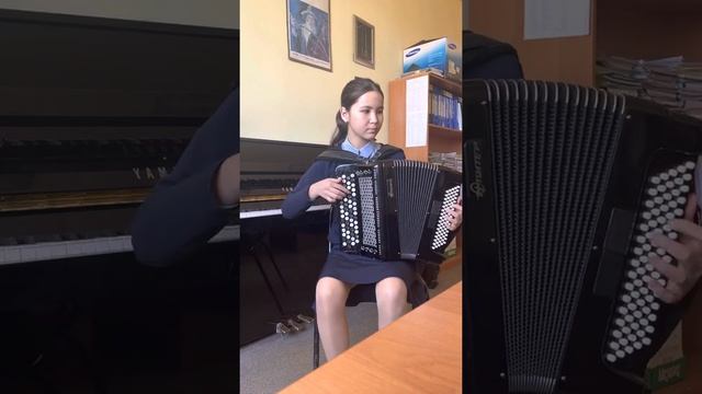 Тажибаева Акнур 14 лет(ср. категория)1. А.Доренский «Бриллиантовые пальчики» 2. З.Абреу «Тико-тико» смотреть онлайн