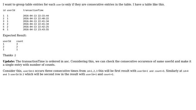 Databases: Count of range on datetime in MySql смотреть онлайн