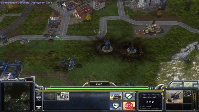 Command & Conquer Generals - Rise Of The Reds - 🔥🔥 ECA vs RUS Brutal 🔥🔥 10K Battle смотреть онлайн
