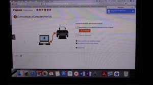 Canon Pixma TS3440 WiFi Setup Mac OS, Connect To Mac and WiFi Network.