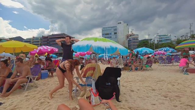 Brazil ?? Rio de Janeiro Beach: LEBLON | 4K 2022 смотреть онлайн