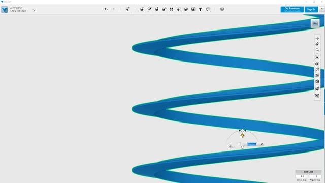 How to Make Screw and Bolt : Autodesk 123D Design смотреть онлайн