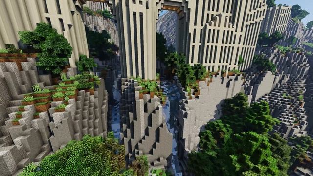? Building An EPIC Minecraft Castle Into The Mountain Side!!!