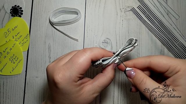 МК Школьного бантика-водопада/ DIY School cascade bow смотреть онлайн