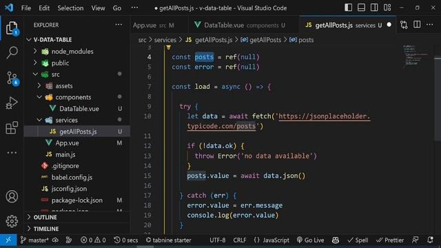 Vue.js and Vuetify Data Table with Paging, Sorting, & Pagination смотреть онлайн