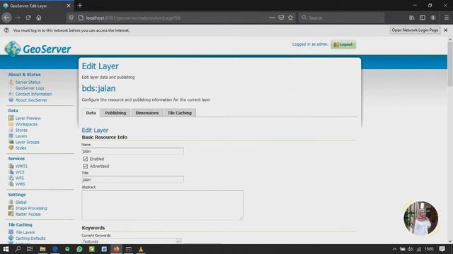 GeoServer (Web GIS) : 1.3 Web Map Tile Service (WMTS) Publishing with PostGIS by Kelompok 3 TRPL смотреть онлайн