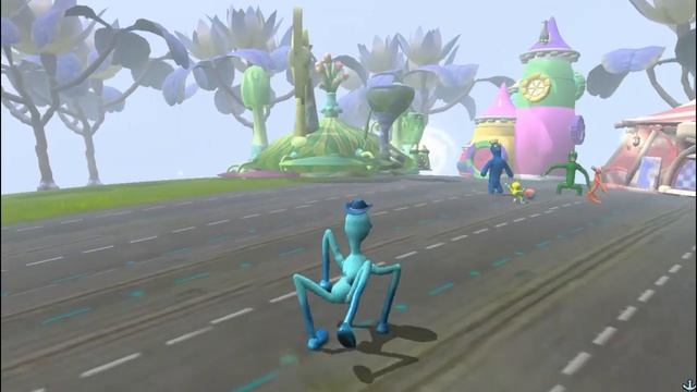 Daddy Long Legs vs Blue (Rainbow Friends) | SPORE смотреть онлайн