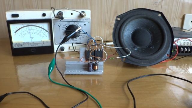 УСИЛИТЕЛЬ НА ПАРАЛЛЕЛЬНЫХ ТРАНЗИСТОРАХ