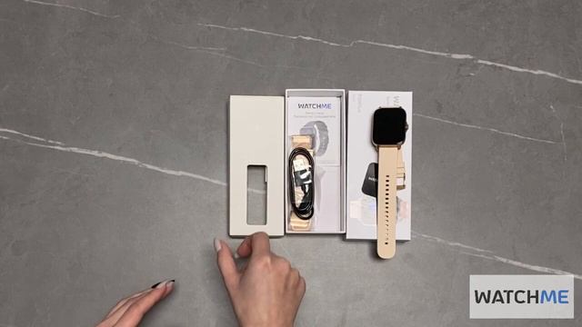 Смарт часы наручные WatchMe P28 Plus Gold