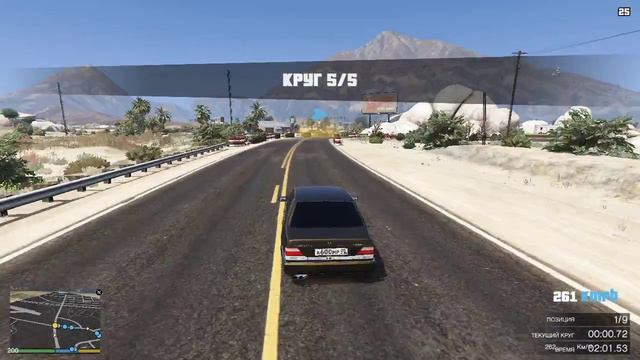 GTA 5 Mercedes-Benz AMG W140 S600 тревор рассекает на легендарном мерине в гта 5,