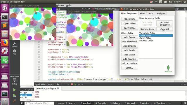 video detection Qt5 Opencv смотреть онлайн