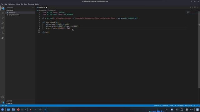 Arm64 binary emulation using Qiling Framework смотреть онлайн