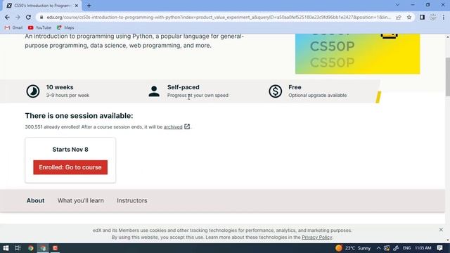 Python Course in Harvard University free || Free Python Course || Online Python Course free смотреть онлайн