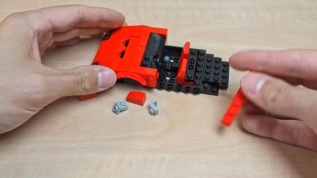 LEGO Ferrari F40 instructions (MOC #121) смотреть онлайн