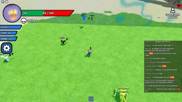 ? Playing Slap Battles Slap Royale NEW UPDATE LIVE смотреть онлайн