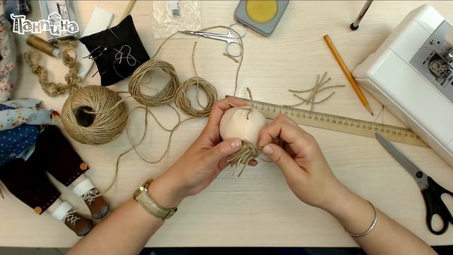 Мастер-класс кукла Гриша. Часть 3. смотреть онлайн