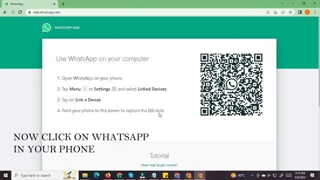 How to connect web whatsapp on laptop or pc смотреть онлайн