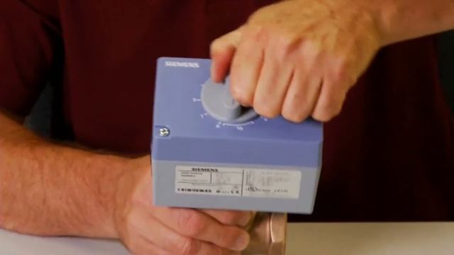 Siemens Manual Override Control of SQS Actuator смотреть онлайн