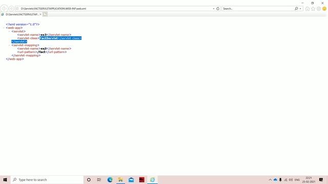 Factorial of a given number using Servlets Implementation || Web Technologies || Advanced Java смотреть онлайн