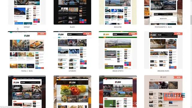 Flow News - Magazine and Blog WordPress Theme Malakai Hedley смотреть онлайн